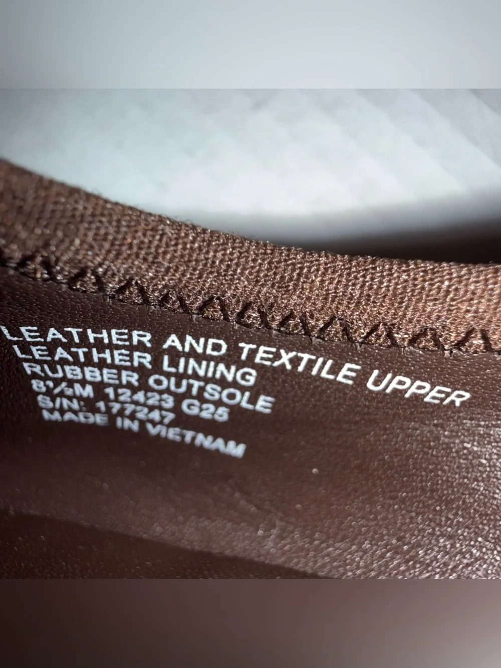 TORY BURCH Dark Cocoa Brown Suede Leather REVA Travel Foldable Ballet Flats 8.5